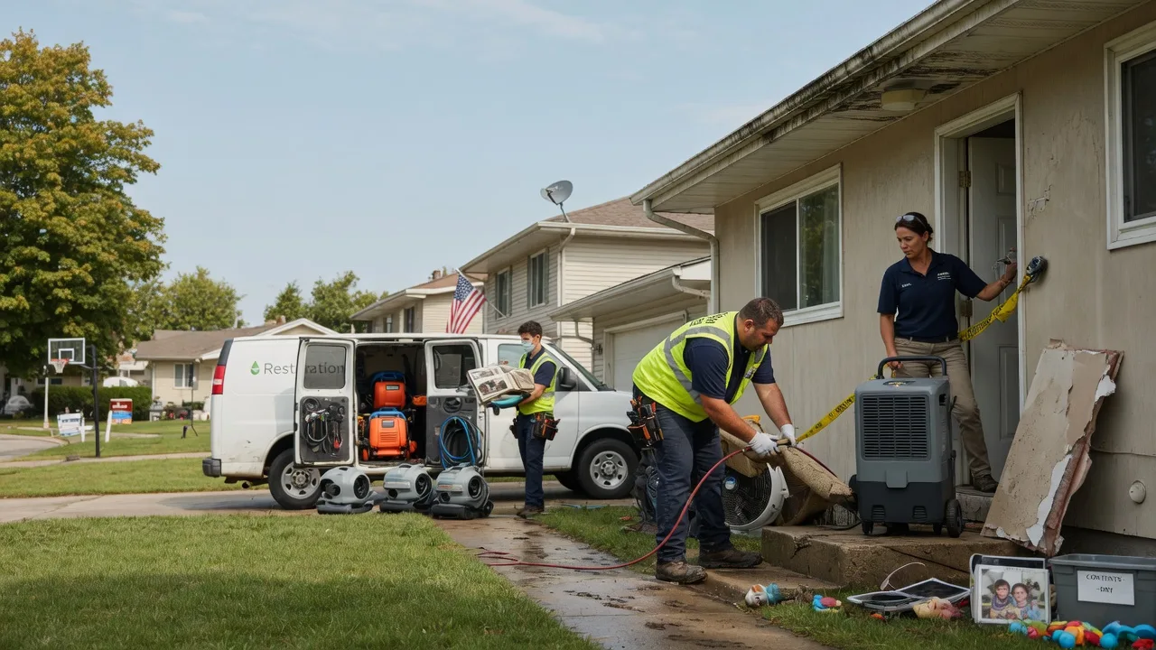 Water Damage Restoration in Ashmore, IL near me